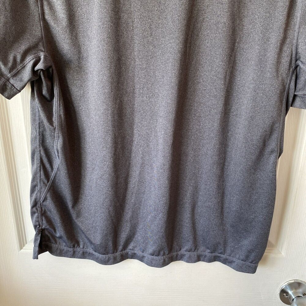 Leg3nd Shirt Men’s Size Medium Inspire Gray Short Sleeve Moisture Wicking - Picture 8 of 10